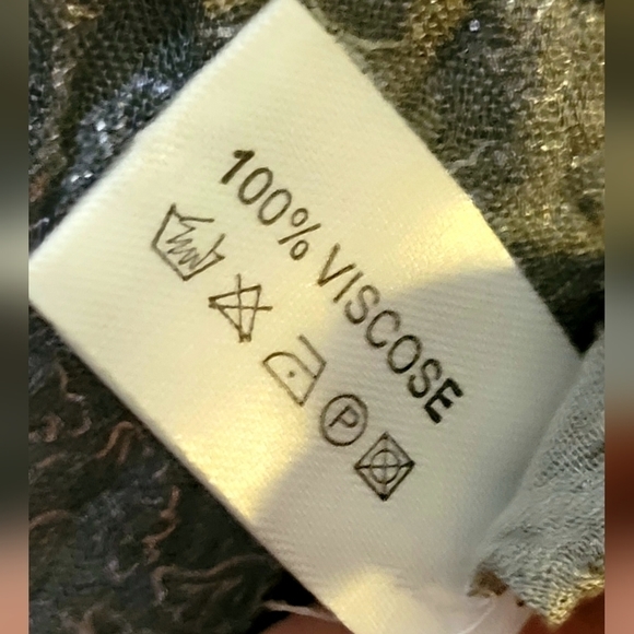 Romano  Ridolfi silver floral shawl - Picture 5 of 5